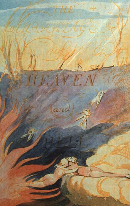 William Blake The Marriage of Heaven and Hell oil painting picture